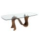 Masa dining design LUX Walnut 220x100cm