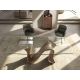 Mese dining - Masa dining design LUX Walnut 220x100cm