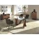 Mese dining - Masa dining design LUX Walnut 220x100cm
