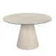Mese dining - Masa moderna rotunda marmura portelanata Sand