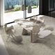 Mese extensibile - Masa extensibila design LUX Porcelain Marble 180-260cm
