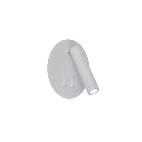 Aplice, corpuri de iluminat pentru pereti - Aplica de perete cu spot LED directionabil CIRCA alb