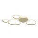 Lustre aplicate - Lustra moderna aplicata tavan LED HURON