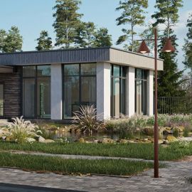 Stalpi - Stalp de exterior IP65 ORIX corten H-220cm