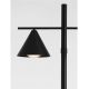Stalpi - Stalp de exterior IP65 ORIX negru H-220cm