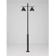 Stalpi - Stalp de exterior IP65 ORIX negru H-220cm