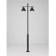 Stalpi - Stalp de exterior IP65 ORIX negru H-220cm