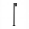 Stalp exterior IP54 VILUA negru H-60cm