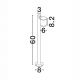 Stalpi - Stalp exterior IP54 VILUA corten H-60cm