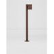 Stalpi - Stalp exterior IP54 VILUA corten H-60cm