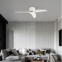 Lustra LED cu ventilator si telecomanda VOLGA alb