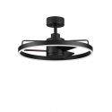 Lustra LED cu ventilator si telecomanda LUNAIR negru