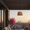 Lustra boho style pentru terasa exterior IP54 DELMA