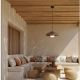 Pendule - Lustra boho style pentru terasa exterior IP54 SAMY