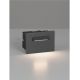 Spoturi - Spot incastrabil exterior LED 3000K, IP65 RECTO gri inchis