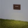 Spot incastrabil exterior LED 3000K, IP65 RECTO corten