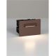 Spoturi - Spot incastrabil exterior LED 3000K, IP65 RECTO corten