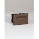 Spoturi - Spot incastrabil exterior LED 3000K, IP65 RECTO corten
