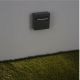 Spoturi - Spot aplicat exterior LED 3000K, IP65 RECTO gri inchis