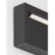 Spoturi - Spot aplicat exterior LED 3000K, IP65 RECTO gri inchis