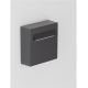 Spoturi - Spot aplicat exterior LED 3000K, IP65 RECTO gri inchis