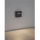 Spoturi - Spot aplicat exterior LED 3000K, IP65 RECTO gri inchis
