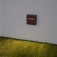 Spoturi - Spot aplicat exterior LED 3000K, IP65 RECTO corten