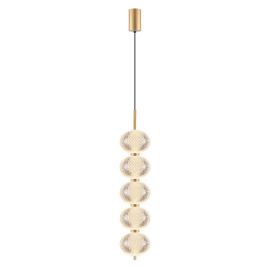Pendule, Lustre suspendate - Lustra moderna suspendata LED CCT cu telecomanda GALATEA