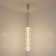 Pendule, Lustre suspendate - Lustra moderna suspendata LED CCT cu telecomanda GALATEA