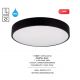 Iluminat pentru baie - Plafoniera LED CCT IP44 NADI 40cm negru