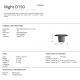 Mese dining - Masa dining rotunda design LUX Night D150