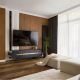 Comode - Comoda TV design LUX cu 4 usi Luca