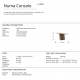 Console - Consola design LUX Numa 150cm