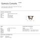 Console - Consola design LUX Genesis 150cm