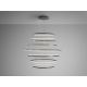 Corpuri de iluminat Lustre pentru casa scarii - Lustra casa scarii inelara LED CCT cu telecomanda Odessa