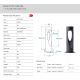 Stalpi - Stalp de exterior VILAGIO 30 IP65 LED 4000K gri inchis