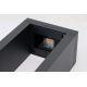 Stalpi - Stalp de exterior CAVALIO 80 IP65 3000K gri inchis