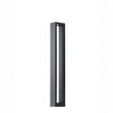 Stalp de exterior CAVALIO 80 IP65 3000K gri inchis