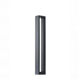 Stalpi - Stalp de exterior CAVALIO 80 IP65 3000K gri inchis