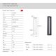 Stalpi - Stalp de exterior CAVALIO 60 IP65 3000K gri inchis