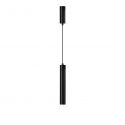 Pendul tub subtire negru LED CCT DAMI 1 12W