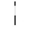 Pendul tub subtire negru LED CCT DAMI 1 12W