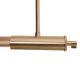 Pendule, Lustre suspendate - Lustra liniara suspendata LED Flusore cupru