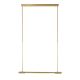Pendule, Lustre suspendate - Lustra liniara suspendata LED Flusore auriu