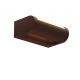 Aplice - Aplica de perete exterior IP65 LED Solden corten