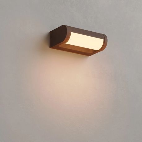 Aplice - Aplica de perete exterior IP65 LED Solden corten