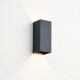 Aplice - Aplica de perete exterior IP65 LED Zermat antracit
