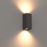 Aplica de perete exterior IP65 LED Zermat antracit