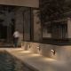 Aplice - Aplica de perete exterior IP65 LED cu senzor de miscare Fiss