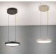 Pendule, Lustre suspendate - Lustra LED suspendata iluminat sus si jos TEIDE negru